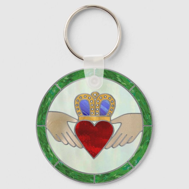 Chaveiro Irish Claddagh (Frente)