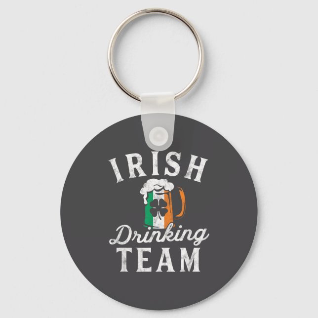 Chaveiro Irish Drinking Team Shirt St Patrick's Day Group S (Frente)