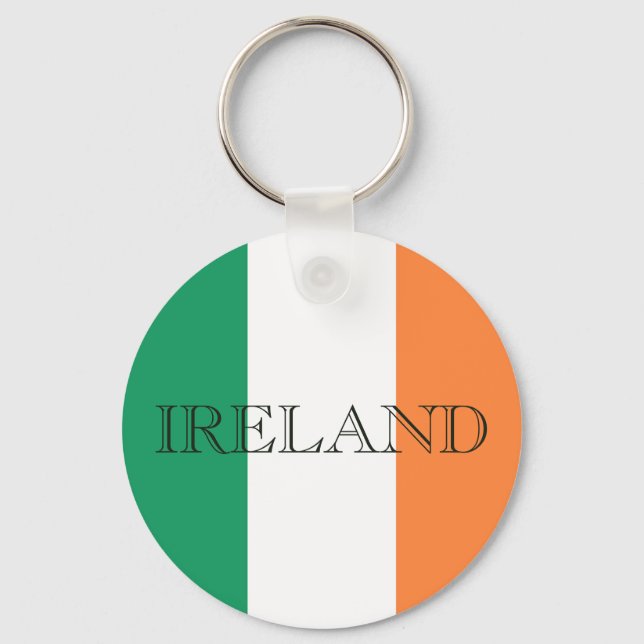 Chaveiro Irish Flag Ireland kcn (Frente)