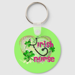 Chaveiro Irish Nurse Key Chain