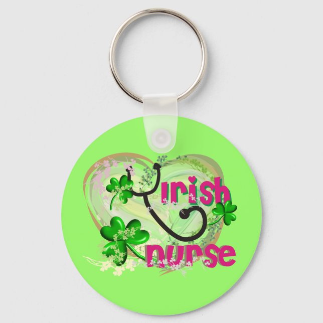 Chaveiro Irish Nurse Key Chain (Frente)