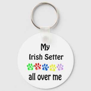 Chaveiro Irish Setter Walks Design
