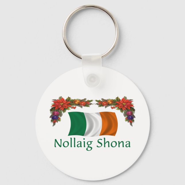 Chaveiro Irlanda Natal (Frente)