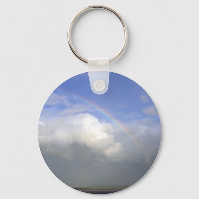 Chaveiro Irlanda Rainbows Couds Sky (Frente)