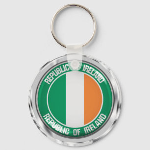 Chaveiro Irlanda Round Emblem
