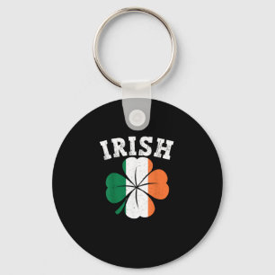 Chaveiro Irlanda Shamrock Irlanda Rua de bandeira Patrick D