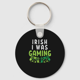 Chaveiro Irlandês Eu Estava Jogando Um Dia de São Patrício 