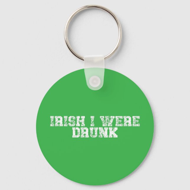 Chaveiro Irlandês I was Bebado (Frente)