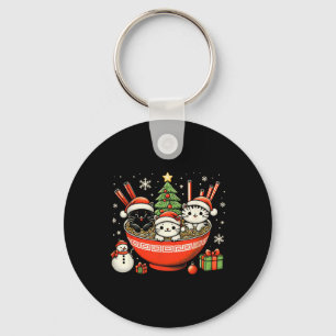 Chaveiro Irlandês Ramen Gata Fofo De Animação Para Mulheres