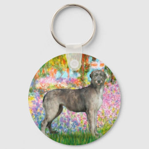 Chaveiro Irlandês Wolfhound 3 - Jardim