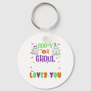 Chaveiro Irmã Boo-y Ou Ghoul Te Ama Por Homens De Halloween