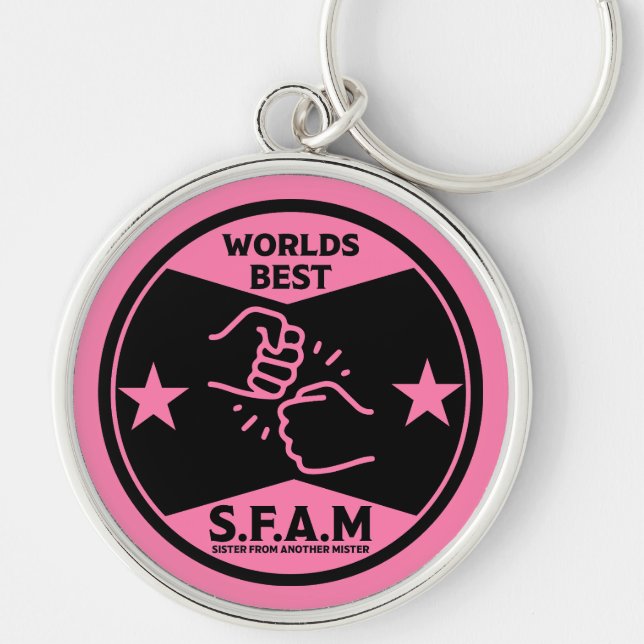 Chaveiro Irmã De Outro Senhor (Frente)