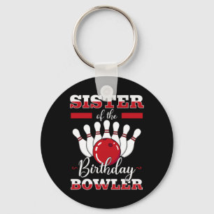Chaveiro Irmã Do Birthday Bowler Bday Boliche Party C