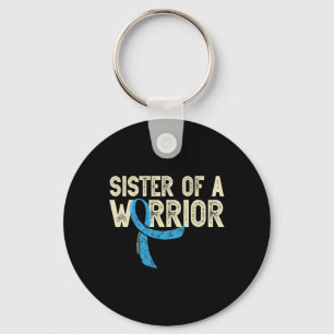 Chaveiro Irmã do Guerreiro Diabetes Consciência T1