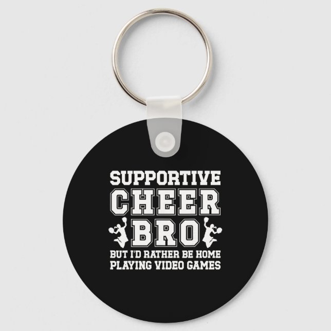 Chaveiro Irmão de Apoio de uma Cheerleader (Frente)