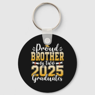 Chaveiro Irmão Orgulhoso De Dois Graduadores De Mais velho