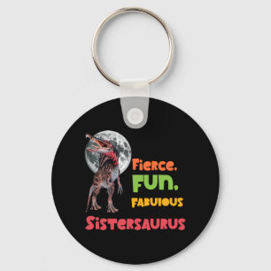 Chaveiro Irmãs Saurus Esquadrão de Dinossauros Irmãs Combin