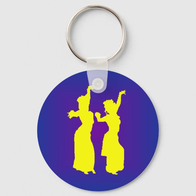 Chaveiro Irmãs Tribais (Frente)