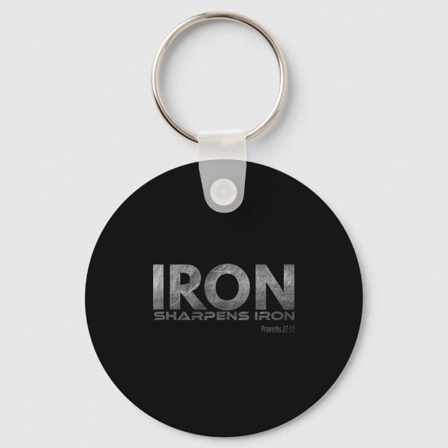 Chaveiro Iron Sharpens Iron  (Frente)