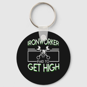 Chaveiro Ironworker pago para obter o Ironworker alto