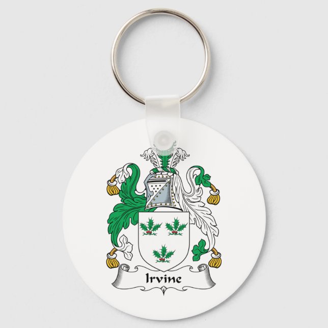 Chaveiro Irvine Family Crest (Frente)