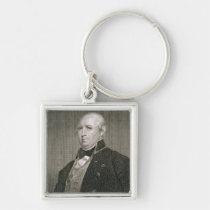 Chaveiro Isaac Shelby (1750-1826) gravado pelo calcinador