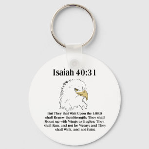Chaveiro Isaiah 40:31 Keyring