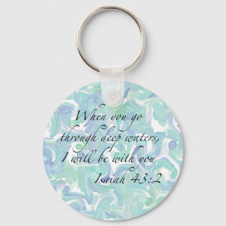 Chaveiro Isaiah 43:2 Quando você for...