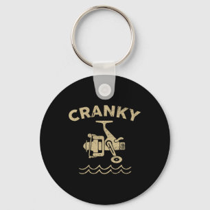 Chaveiro Isca de pesca Crankbait - Cranky Funny Fishing