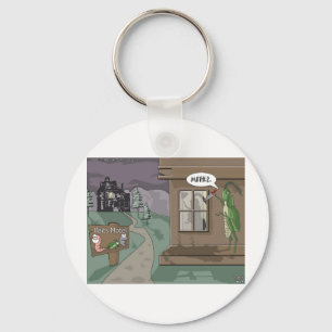 Chaveiro Isca Motel Cartoon Engraçado de Pesca Presentes e