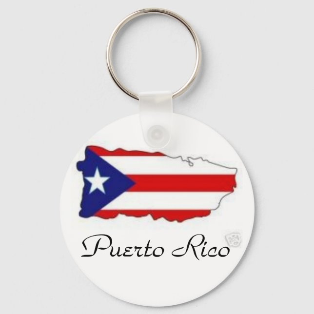 Chaveiro IslaSticker_tn, Porto Rico (Frente)