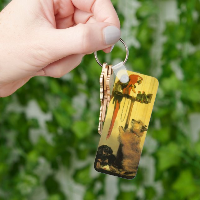 Chaveiro Islay, Tilco, Macaw and Love Birds de Landseer (Mão)