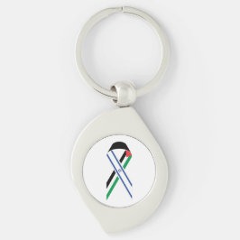 Chaveiro Israel e a Palestina banham a paz