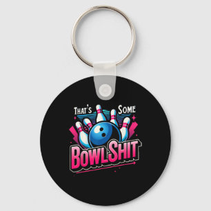 Chaveiro Isso é algum bowl divertido para amante de boliche