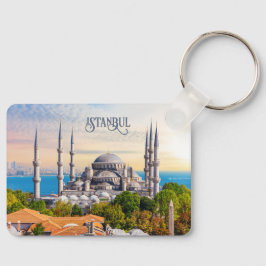 Chaveiro Istambul de texto personalizado