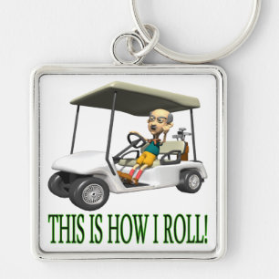 Chaveiro Isto é como eu rolo