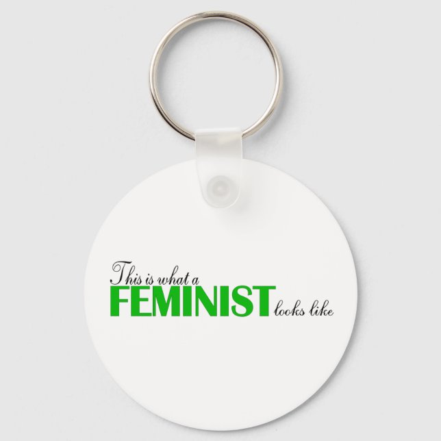 Chaveiro Isto É O Que Parece Um Feminista (Frente)