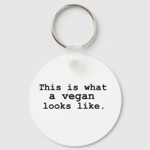 Chaveiro Isto é que vegan olha como
