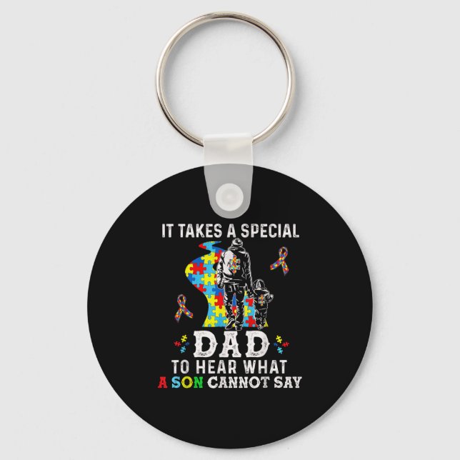 Chaveiro It Takes A Special Dad To Hear What A Son Cannot S (Frente)