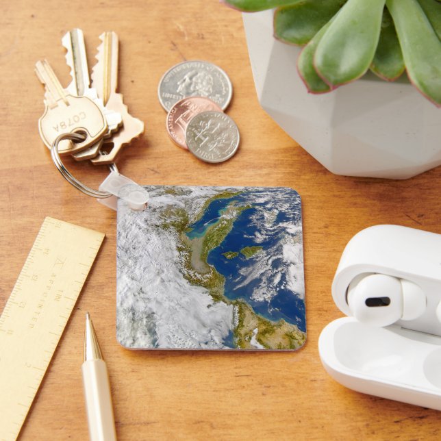 Chaveiro Itália E O Mar Adriático. (Mesa)