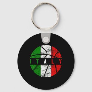 Chaveiro Itália Flag Bysketbyll Equipe Italiana Fan Lover