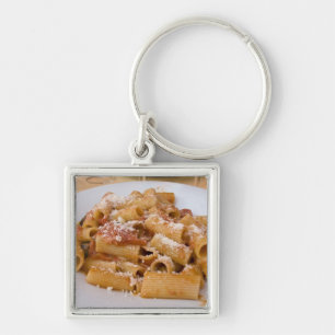 Chaveiro Itália, Positano. Placa de exibição de rigatoni.