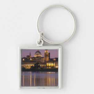 Chaveiro Itália, Província de Mantua, Mantua. Vista da cida