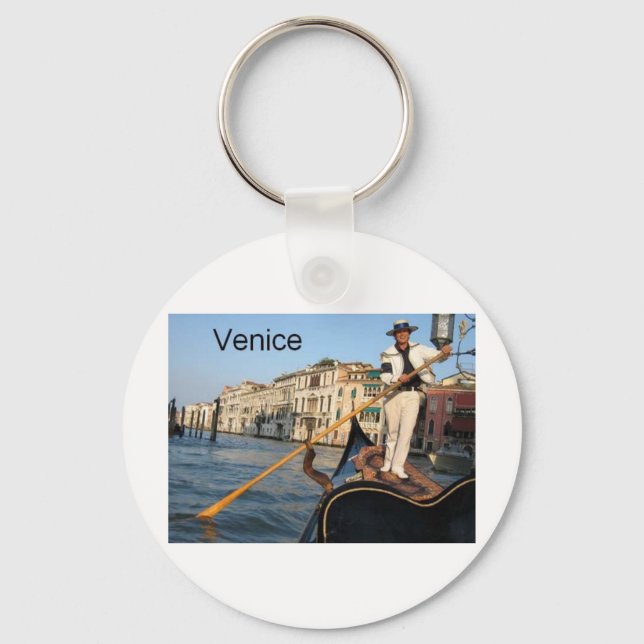 Chaveiro Itália Venice gondola (Rua K) (Frente)