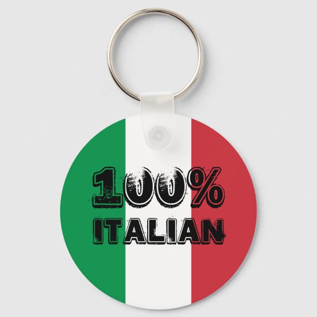 chaveiro italiano de 100% (Frente)