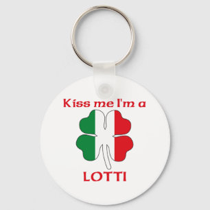 Chaveiro Italianos personalizados beijam-me que eu sou