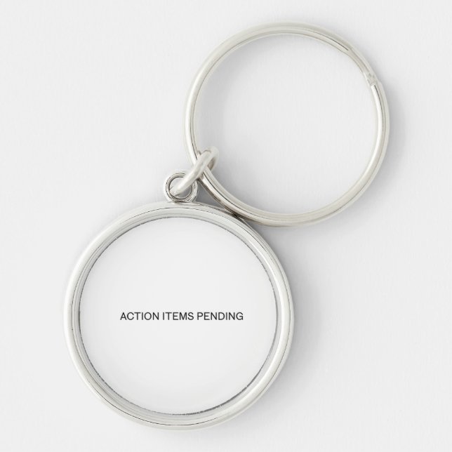 Chaveiro Itens de Ação Pendentes | Pulseira de Chaves Estil (Frente)