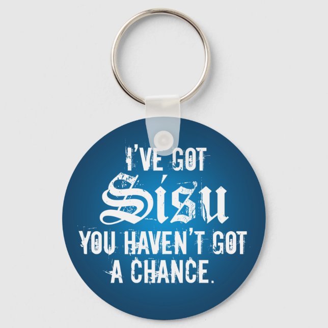Chaveiro I've Got Sisu Dark 1 Keychain 2 Template (Frente)