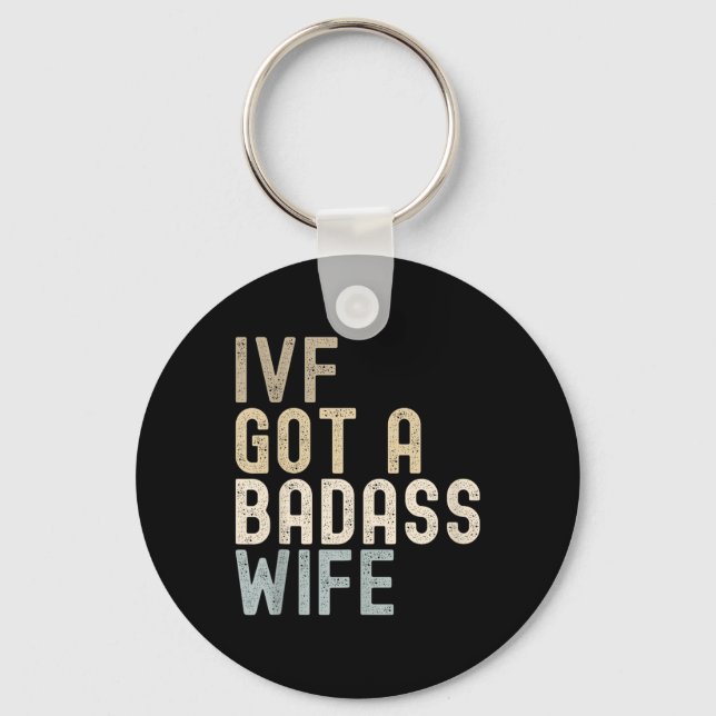 Chaveiro Ivf Pai, Ivf Tem Uma Má Esposa (Frente)