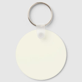 Chaveiro Ivory White FFFFF0 - Opção para Adicionar Nome